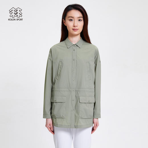 KOLONSPORT可隆户外休闲衣女款弹力梭织夹克舒适透汽外套上衣LKJK2MTK64 商品图0