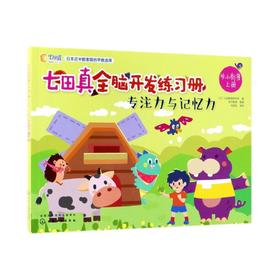 七田真全脑开发练习册(专注力与记忆力幼小衔接上中下)