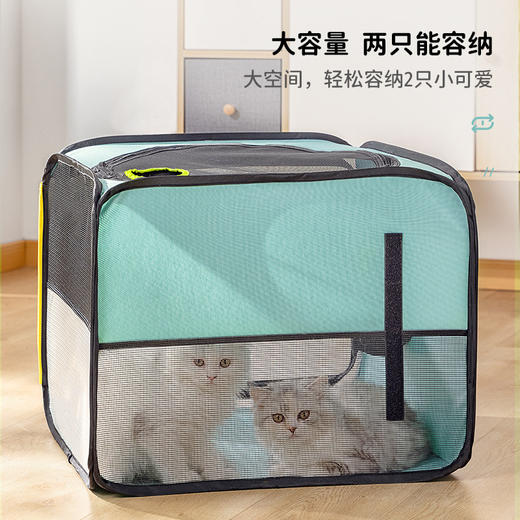抖音爆款 宠物烘干箱 猫猫吹毛烘干袋可折叠简单方便猫猫洗澡烘干箱 商品图1