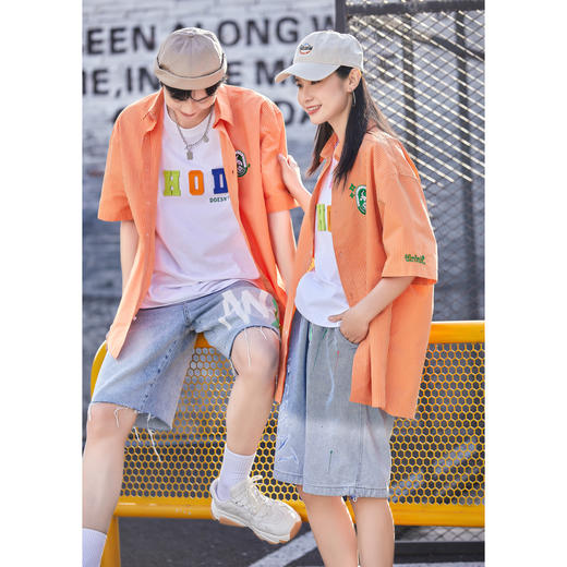 【断码清仓】HX 夏季水洗牛仔五分裤C207220003101短裤 商品图1