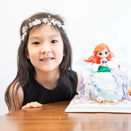 女童公主裙夏装连衣裙可爱洋气礼服限定小黑裙子 商品图3