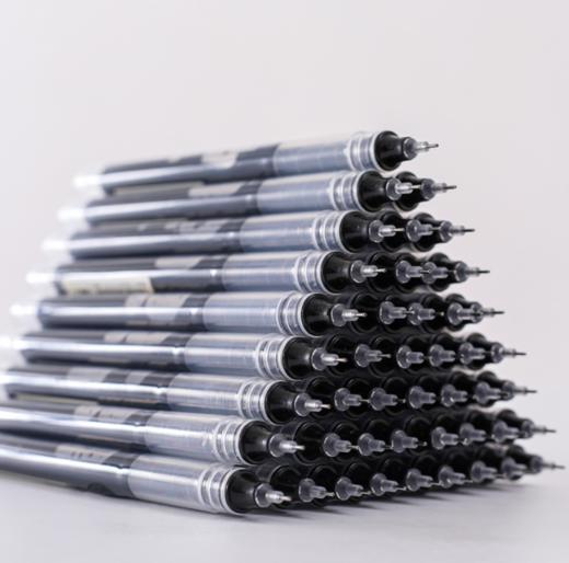 直液式走珠笔  0.5速干针管学生考试笔办公签字笔大容量中性笔3.146 商品图4