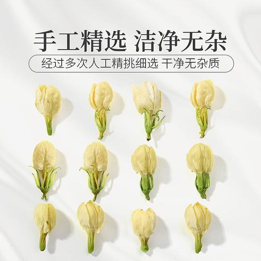 庄民 茉莉花 大朵型精选好货 茶叶花草茶泡水30g/罐 商品图4