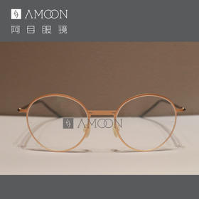 阿目&markusT 经典金色圆框