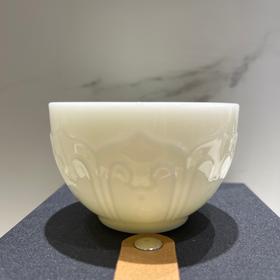 莲纹品茗杯(带logo)