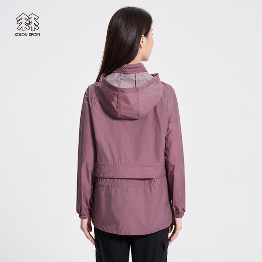 KOLONSPORT可隆皮肤衣女款户外防晒UPF50+运动上衣夹克外套LKJK2MT608 商品图3