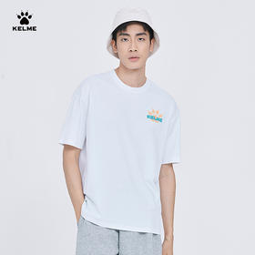 KELME卡尔美短袖男圆领薄款2022半袖休闲夏季透气打底衫运动服男6224TX1064