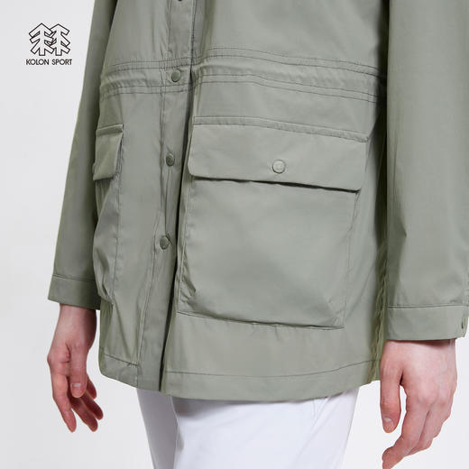 KOLONSPORT可隆户外休闲衣女款弹力梭织夹克舒适透汽外套上衣LKJK2MTK64 商品图3