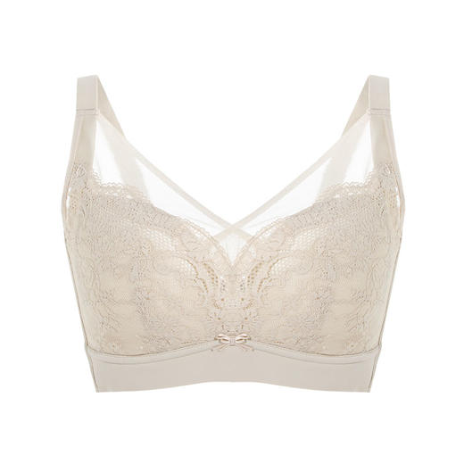 【秒杀价59.9元】【B/C杯单件】秀黛蕾丝聚拢调整型防下垂美背舒适透气轻薄文胸E5115333T【粉丝专享】【如遇缺货自动退款，介意勿拍】 商品图0