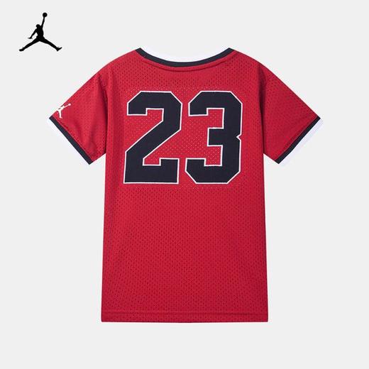 AIR JORDAN乔丹童装男童AJ夏季新款V领速干短袖T恤衫 JD2022042 商品图1