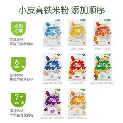 【专享单品米粉】小皮米粉 原味大米粉/香蕉大米粉/益生菌米粉/蓝莓谷物米粉/藜麦多谷物粉 单品任选 【单盒送量勺】 商品图0