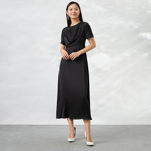 EITIE爱特爱夏季新款气质优雅高腰晚礼服女6677308 商品图8