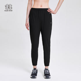KOLONSPORT可隆梭织长裤女款凉感运动长裤防晒束脚裤子休闲裤夏LKLP2MN250