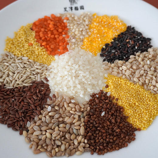 艾津稻园元气谷物杂粮米礼盒8瓶装 商品图2