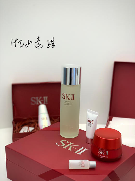 SK-II/SK2礼盒大红瓶面霜小灯泡神仙水附赠品淡化斑点耀白肌肤 商品图2