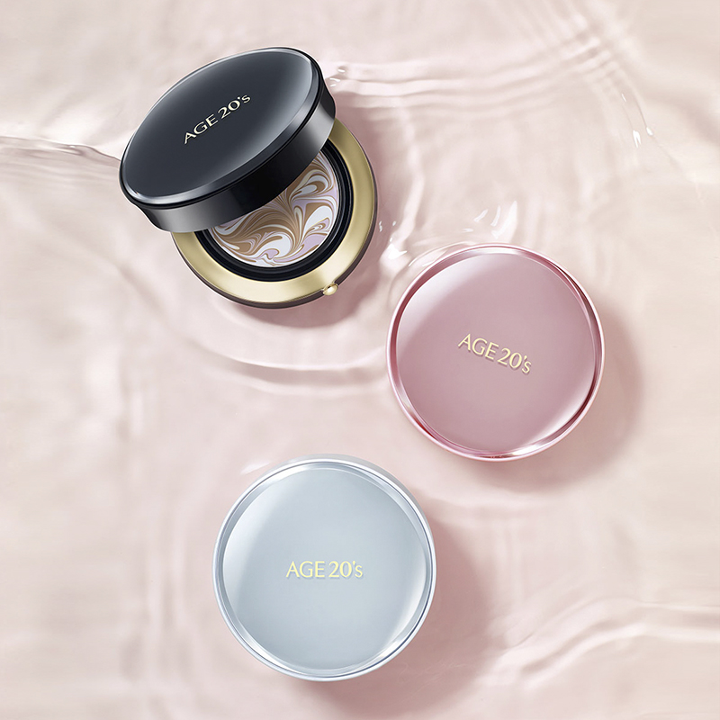 爱敬气垫四色拉花bb霜遮瑕保湿持久哑光控油不脱妆