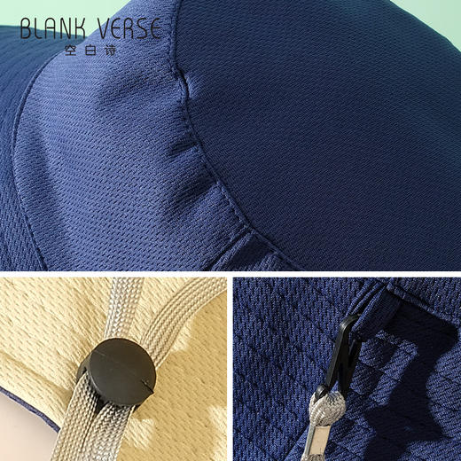 「AB面设计！一件帽子，两款颜色」时尚大帽檐双面渔夫帽 女日系秋季防晒帽子纯色太阳帽子时尚饰品 商品图3