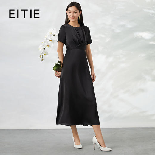 EITIE爱特爱夏季新款气质优雅高腰晚礼服女6677308 商品图1