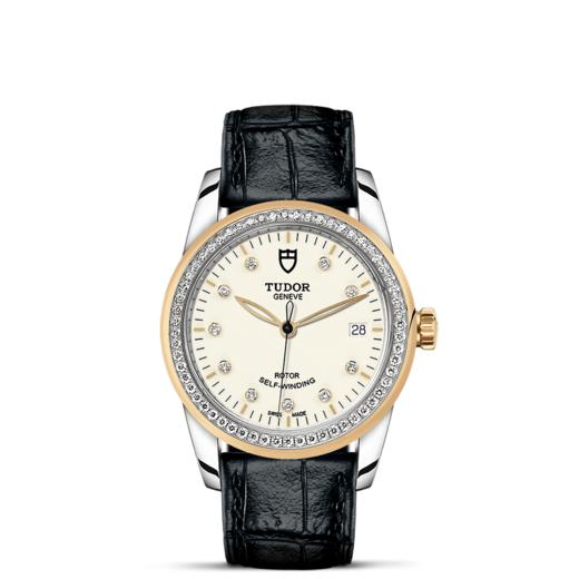 帝舵骏珏日历型 | 钢表壳，直径36毫米  镶钻表盘 商品图1