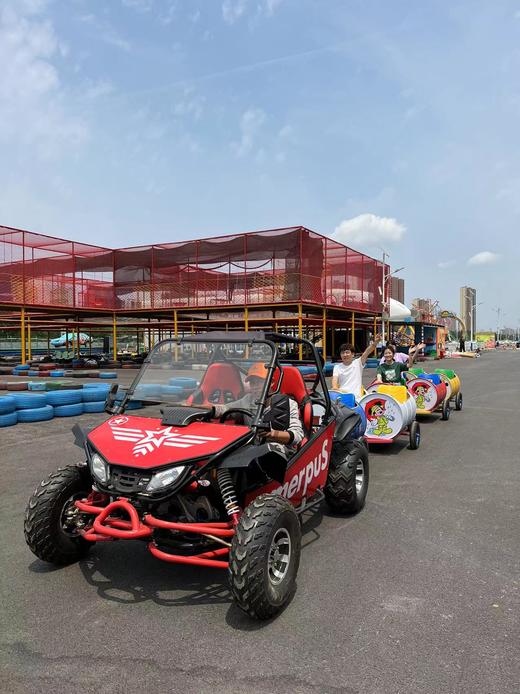 29.9抢奥体中路Fun高铁乐园！亲子票｜500平淘气堡+无动力乐园+四大电动项目-元旦寒假春节通用 商品图11