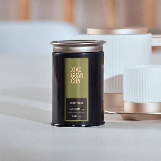 小罐茶茶叶2022年春茶 特级明前绿茶早春甘露茶黑多泡礼盒40g 商品图5