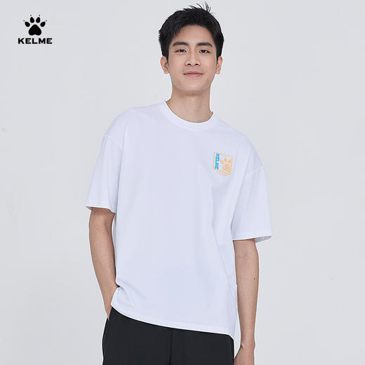 KELME卡尔美冰感轻薄运动短袖男透气夏时尚舒适体恤休闲男款上衣6224TX1061 商品图2