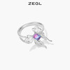 ZEGL液态蝴蝶戒指女ins风潮小众设计高级感指环开口可调节食指戒 商品缩略图4