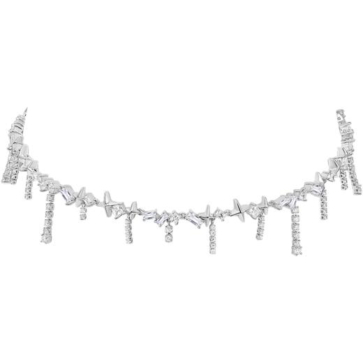 ZEGL设计师月光倾城系列四芒星项链女高级设计感轻奢小众锁骨颈链 商品图5