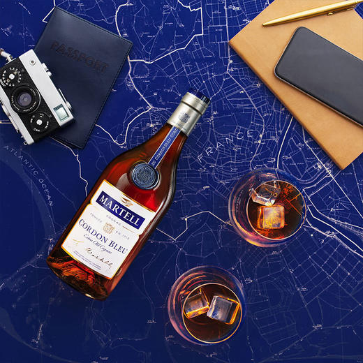 【有税版】马爹利蓝带干邑白兰地 350ml 原装进口 商品图3