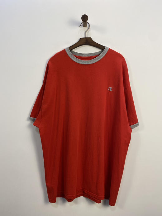 Champion 冠军 高磅数 绣花眼 短袖T恤 _SST(2XL) 商品图1