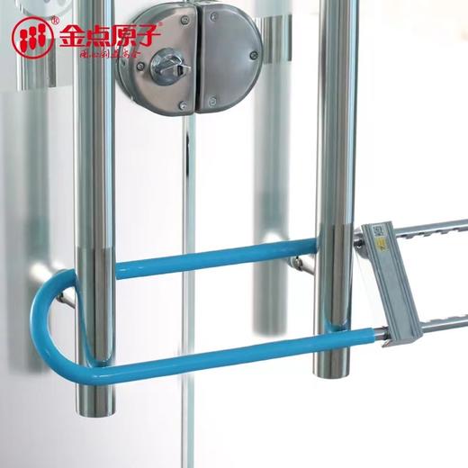 金点原子3017玻璃门锁51cm加长防盗大锁具U型固定免钥匙上锁伸缩锁超B级锁芯摩托车大门锁 商品图2