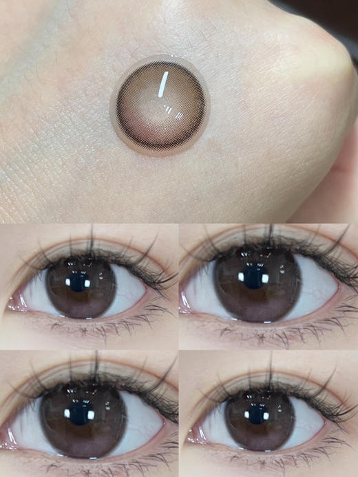 HushLens美瞳 白桃茉莉 14.2mm 商品图0