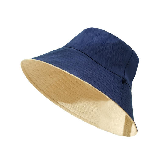 「AB面设计！一件帽子，两款颜色」时尚大帽檐双面渔夫帽 女日系秋季防晒帽子纯色太阳帽子时尚饰品 商品图4