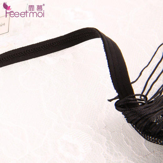 男士性感流苏丁字库情趣内衣内裤JJ套囊袋透视网纱内裤 商品图3