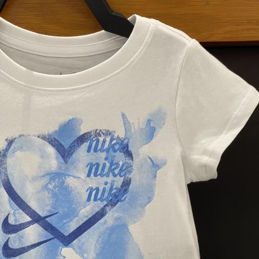 耐克-童衣类（夏）F2小童短袖T纯白色 商品图2