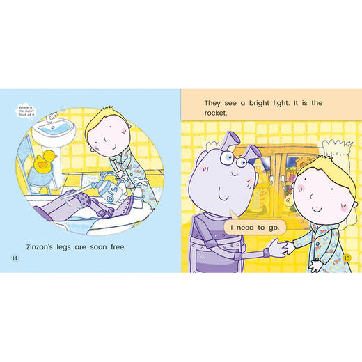 培生幼儿英语自然拼读绘本(提高级)(扫码听音频.可点读) 商品图11