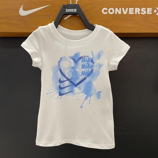 耐克-童衣类（夏）F2小童短袖T纯白色 商品图0