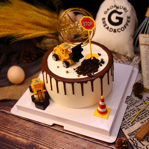 巧克力挖土机蛋糕 商品图4