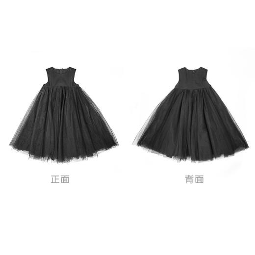 女童公主裙夏装连衣裙可爱洋气礼服限定小黑裙子 商品图5