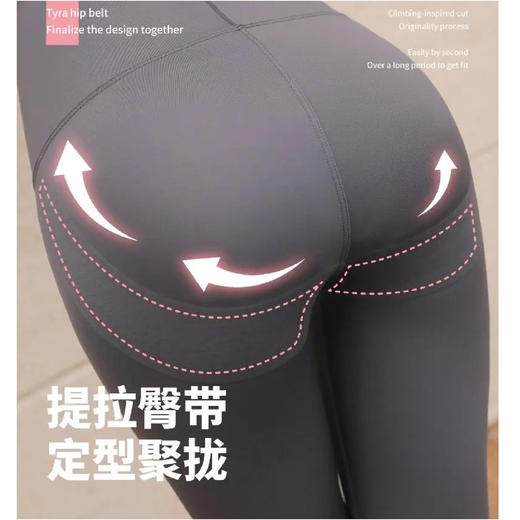 【限时折扣】CANATETIE 高腰收腹提臀 4.0鲨鱼皮裤（非质量问题不退不换） 商品图4