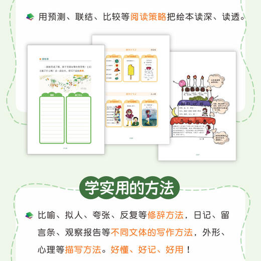 绘本里的写作密码0* 修辞描写篇  绘本中的写作门道 校内作文 小学生作文 同步作文 日记 作文九问 语文素养 商品图4