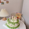 柯基狗小兔子小牛小猫立体小动物复古蛋糕-低糖处理无添加 商品缩略图1