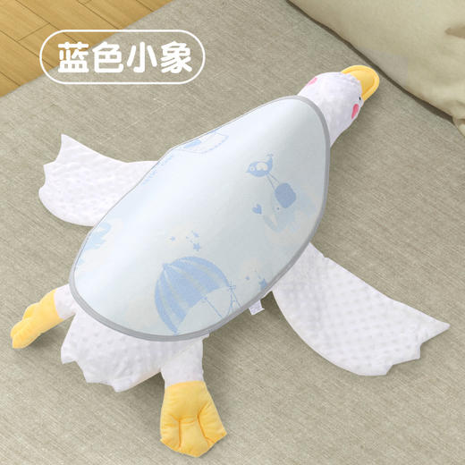 【大白鹅专用凉席垫子】安抚枕天鹅婴儿趴睡排气飞机抱枕睡觉飞机安抚神器 商品图10