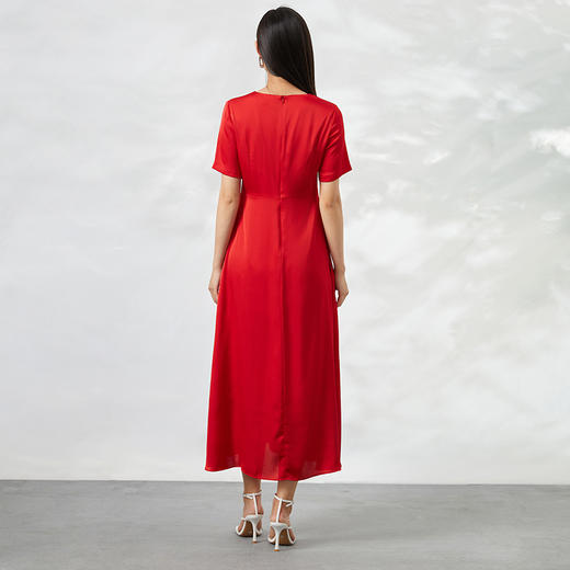 EITIE爱特爱夏季新款气质优雅高腰晚礼服女6677308 商品图5