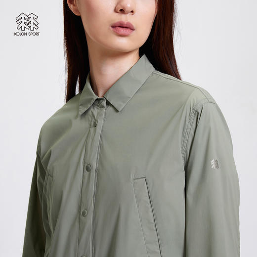 KOLONSPORT可隆户外休闲衣女款弹力梭织夹克舒适透汽外套上衣LKJK2MTK64 商品图2