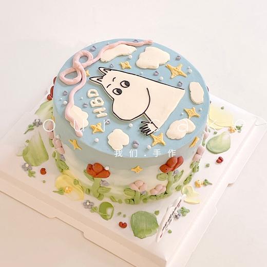 姆明的春天花花蛋糕-低糖处理无添加 商品图1