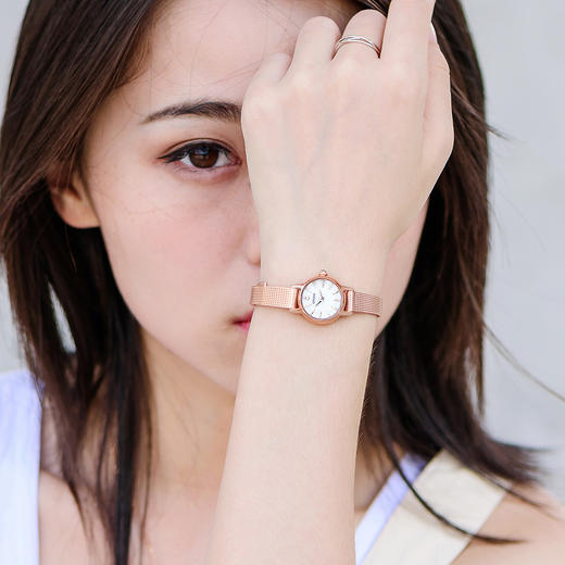 VIP-EG2992-51A 西铁城Citizen 西铁城光动能Kii系列小圆盘时尚玫瑰金女士手表女表EG299 商品图2