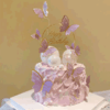 『与蝶共舞』蛋糕2磅七寸加高 218元 商品缩略图0
