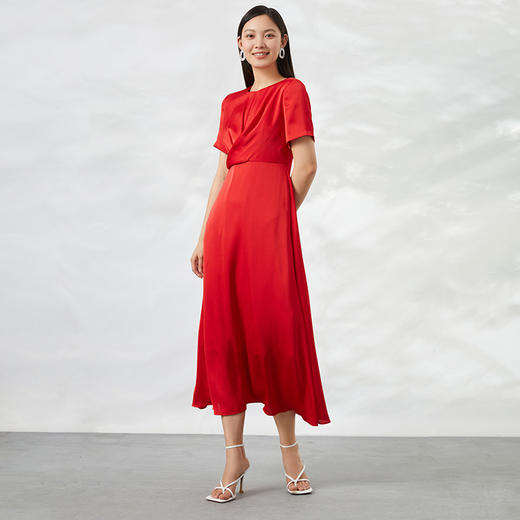 EITIE爱特爱夏季新款气质优雅高腰晚礼服女6677308 商品图2