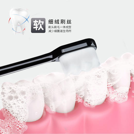 【6只全年装】牙刷软毛万毛牙刷 牙齿敏感人群专用牙刷 商品图4